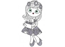 Stickdatei - Sewing Girl 10